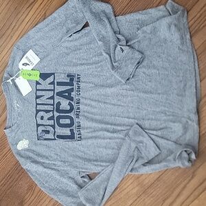 LANSING BREWING COMPANY  DRINK LOCAL SHIRT